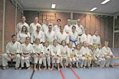 Mitglieder der Karatesparte im TSV Lensahn nach dem Jubiläumslehrgang.
