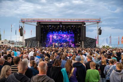Festivalstimmung am Grömitzer Strand.