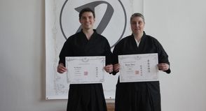 Tim Pigorsch (lks.) und Nadine Faase.