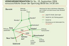 Straßensperrungen