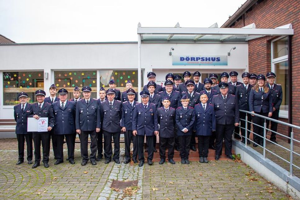 Die Freiwillige Feuerwehr Harmsdorf hat die höchste Stufe der Leistungsbewertung erfolgreich bestanden.