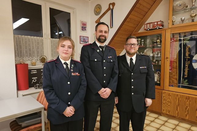 Amelie Krell, Mathias Waack und Finn Hennings (v. lks.).