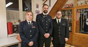 Amelie Krell, Mathias Waack und Finn Hennings (v. lks.).