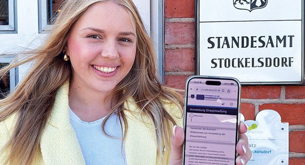 Liebe bleibt analog – Anmeldung wird digital: Digitale Eheanmeldung in Stockelsdorf