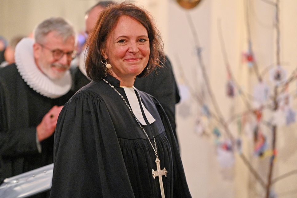 Pröpstin Christine Halisch sprach über den Psalm 23.