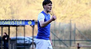 Hofft auf einen Sieg seiner Mannschaft, TSV-Kapitän und Abwehrchef Jonas Müller.