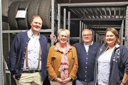 Christian, Carolin, Martin und Charlott Mey