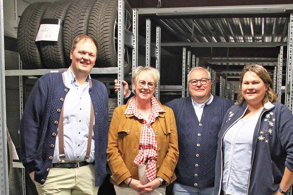 Christian, Carolin, Martin und Charlott Mey