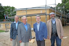 Die vier Bürgermeister des Amtes Ostholstein-Mitte (v. lks.): Hans-Peter Zink (Altenkrempe), Hans-Alfred Plötner (Schönwalde), Rainer Holtz (Schashagen) und Volker Weidemann (Sierksdorf).