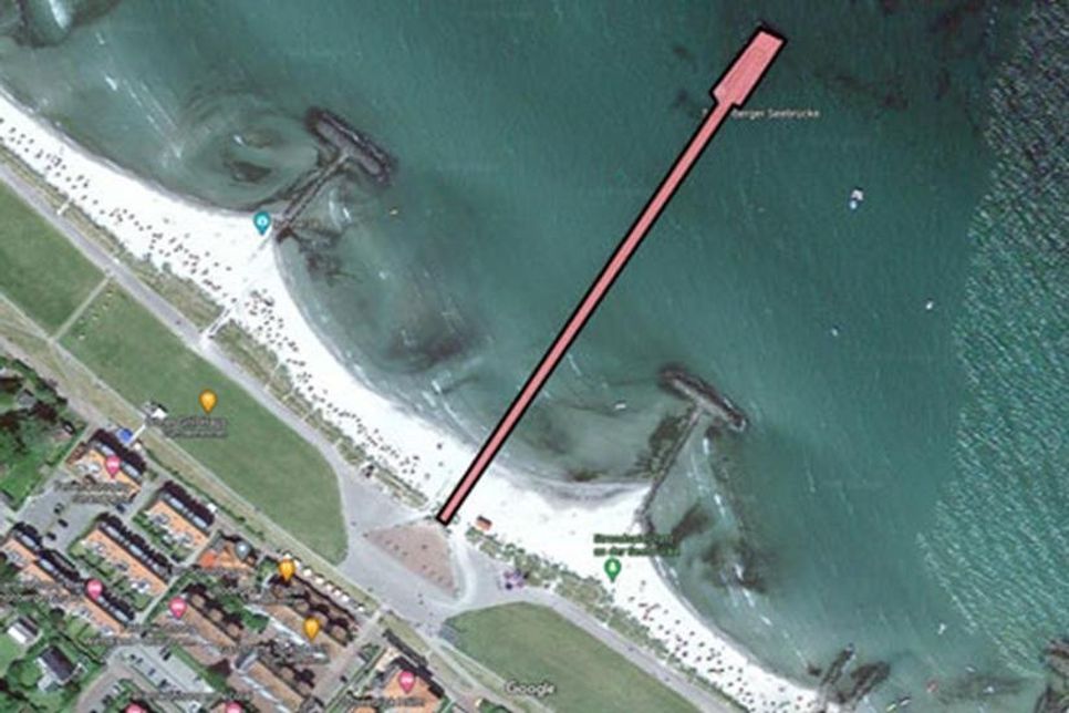 An den Novemberwochenenden gilt: nur mit Maske auf die Seebrücke.