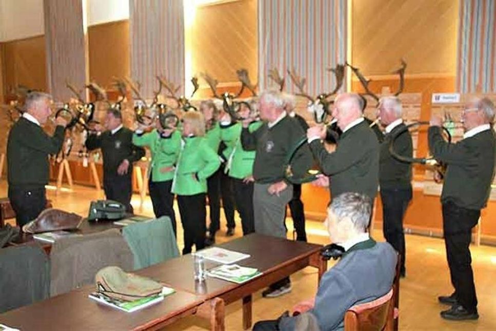 Die Jagdhornbläser