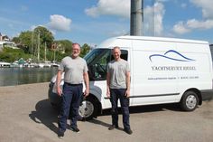 Vater Thomas (lks.) und Sohn Maurice Riegel führen die Firma mit Sitz in Schönwalde.