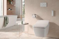 Moderne Dusch-WCs sorgen für Frische, Sauberkeit und ein Wellnessgefühl im eigenen Badezimmer. Die sogenannten Washlets lassen sich auch in der Mietwohnung realisieren. (Foto: DJD/TOTO)