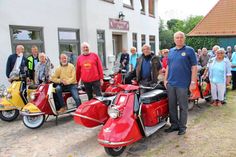 Ein Besuch der Hasselburger Wassermühle stand in diesem Jahr auf dem Programm der Heinkelfreunde.