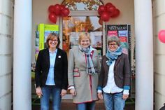 Inhaberin Susanne Bimberg Nittritz (Mi.) mit ihren Mitarbeiterinnen Sabine Landgrebe (lks.) und Christiane Klause de Pupka.