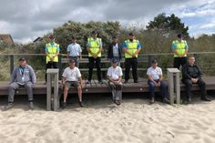 Security-Personal aus Lübeck ist in den Sommerferien im Einsatz.