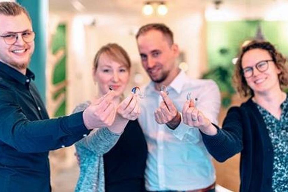 Das Team der Hörmanufaktur.