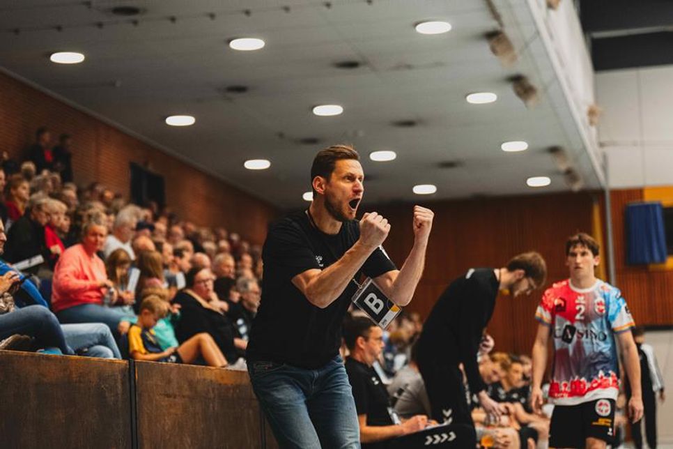 Trainer Nico Kibat identifiziert sich mit der HSG Ostsee und verfolgt einen klaren Plan.