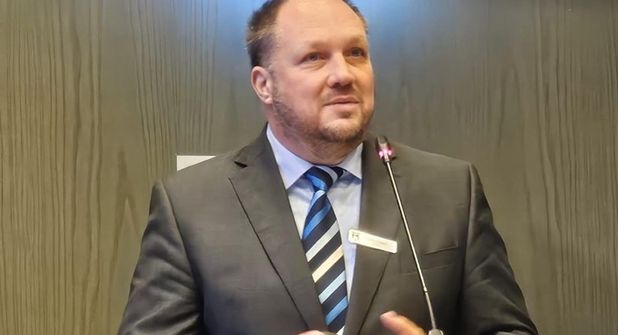 Landrat Timo Gaarz gibt einen Ausblick auf das kommende Jahr.