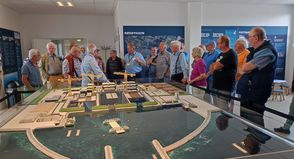 Ausführliche Informationen gab es im Ausstellungscenter Rødbyhavn.
