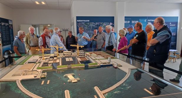 Ausführliche Informationen gab es im Ausstellungscenter Rødbyhavn.