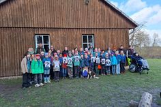 Geldübergabe des Fördervereins Pfadfindergelände Lensahn an die Lensahner Pfadfinder.