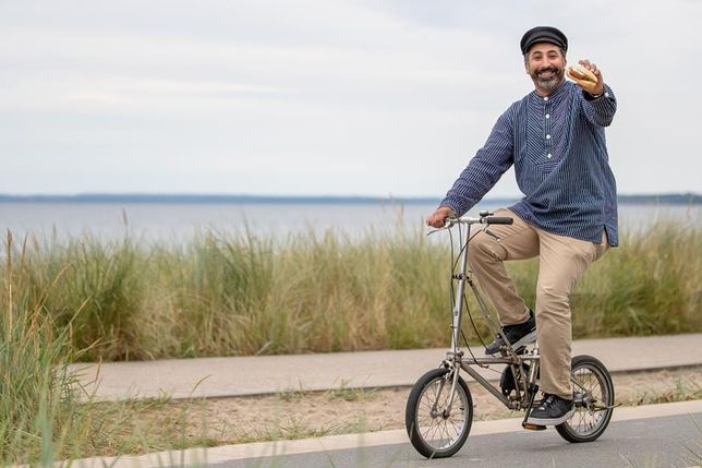 Geführte Radtour auf der Fischbrötchenstraße in der Lübecker Bucht.