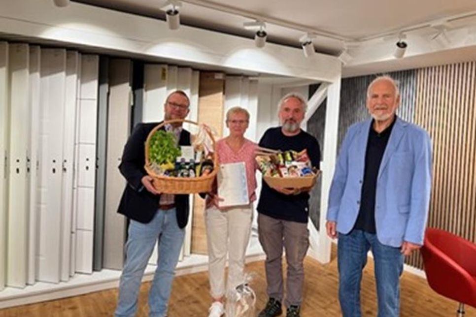 Thorsten Schmidt, Dörthe Wildfang, Jörg Kujath und Nils Janus (v. lks.).