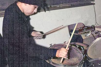 Dieses Foto entstand 1967: Das Schlagzeug war schon damals Addys Leidenschaft.