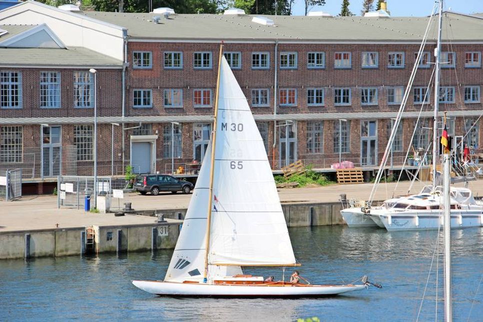 Bei der Max Oertz Regatta treten nur sogenannte klassische Yachten an.