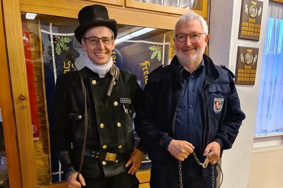 Jean-Andre Lavalette und Thorsten Ahrens (v. lks.).