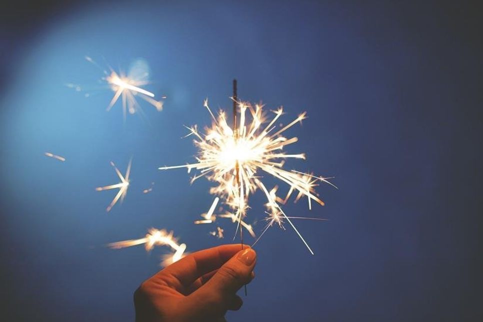 Wunderkerzen sind das neue Feuerwerk - zumindest in diesem Jahr.