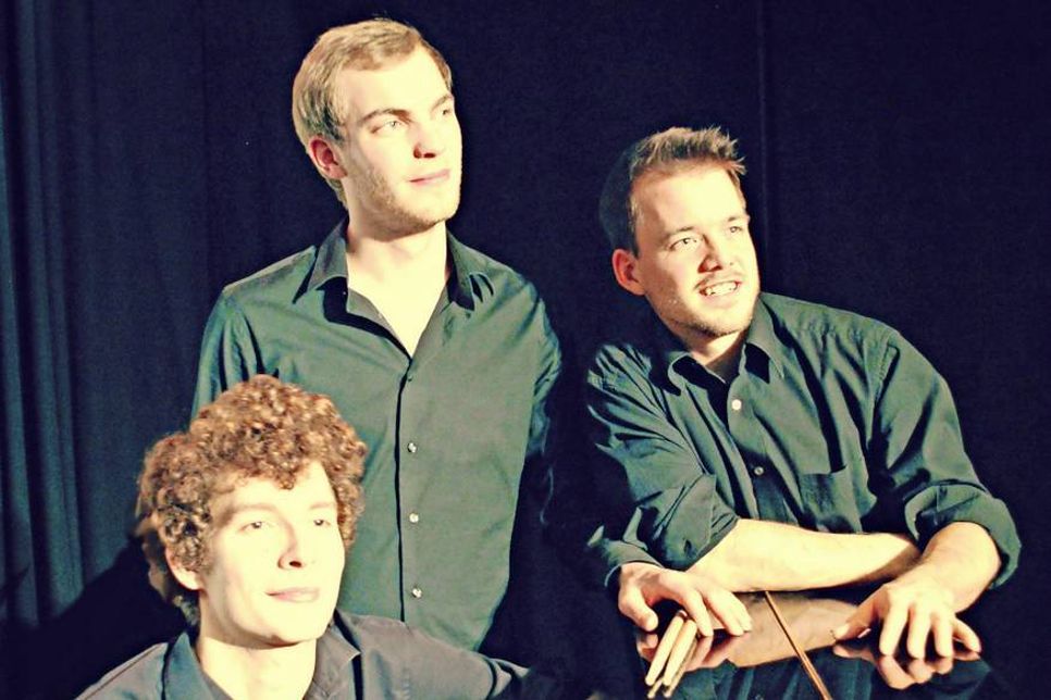 Trio Luckysome sind Konstantin Busack, Felix Lüttig und Patrick Huss.