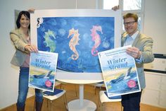 Timmendorfer Strands Marketingleiterin Silke Szymoniak und Tourismuschef Joachim Nitz freuen sich auf viele Teilnehmerinnen und Teilnehmer. (Foto: René Kleinschmidt)