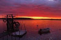 Bernd Waldmann ist Notfallsanitäter beim Rettungsdienst Neustadt und schickte uns seine „Impressionen einer Nachtschicht “, aufgenommen Anfang Mai am Binnenwasser.
