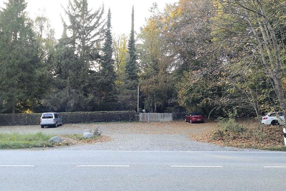 Am 15. Oktober 2018 wurde der gefesselte Mann, der zuvor als vermisst gemeldet wurde, auf dem Waldfriedhof an der B 76 in Timmendorfer Strand abgelegt. Die Tat war offensichtlich nur vorgetäuscht. (Foto: René Kleinschmidt/Archiv)