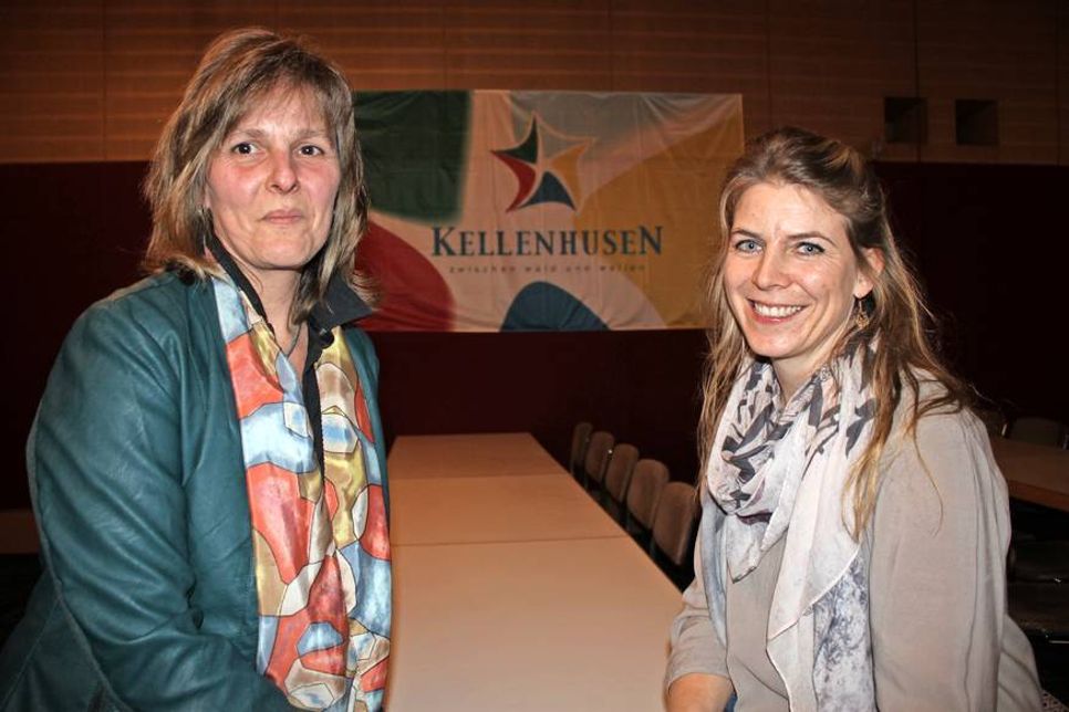 Starke Frauen beim Fremdenverkehrs- und Gewerbeverein: 1. Vorsitzende Wybke Schmidt (lks.) und 2. Vorsitzende Sandra Schwardt.