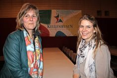 Starke Frauen beim Fremdenverkehrs- und Gewerbeverein: 1. Vorsitzende Wybke Schmidt (lks.) und 2. Vorsitzende Sandra Schwardt.