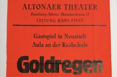 Ausschnitt eines Plakates von 1974.