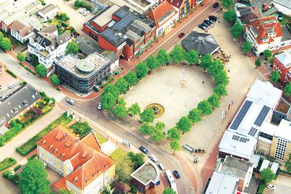 Neue Ausstellung im Bad Schwartauer Rathaus: Bad Schwartau aus der Vogelperspektive