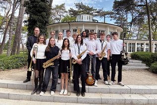 Die OGT-Big Band gestaltet wieder - gemeinsam mit Nils Landgren - das WarmUp-Konzert zur JazzBaltica auf dem Timmendorfer Platz.