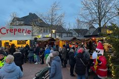 Der Weihnachtsmarkt in Schönberg war sehr gut besucht.