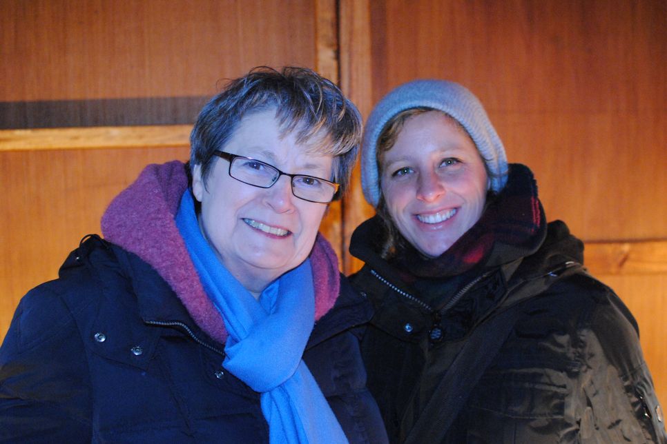 Heidemarie (l.) und Gesine Sommer wünschen sich mehr Entgegenkommen bei den Parkmöglichkeiten.