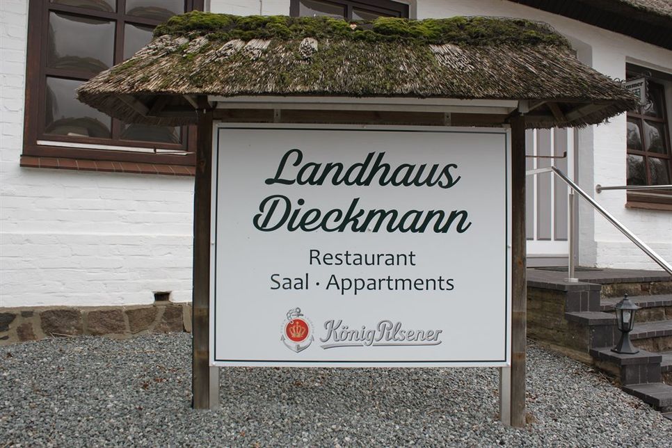 Das „Landhaus Dieckmann“ in Bliesdorf, Brodauer Straße 5a.