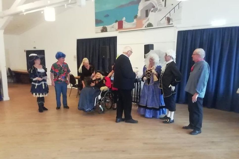 Prämierung der drei schönsten Kostüme.