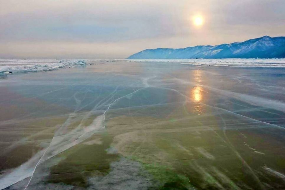 Die Weite des Baikalsees.