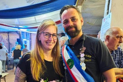 Königspaar Christine und Matthias Waack.