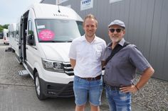 Dirk Ruhe (re.) mit seinem Sohn Marcel.