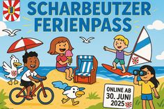 Der Scharbeutzer Ferienpass geht am 30. Juni online.