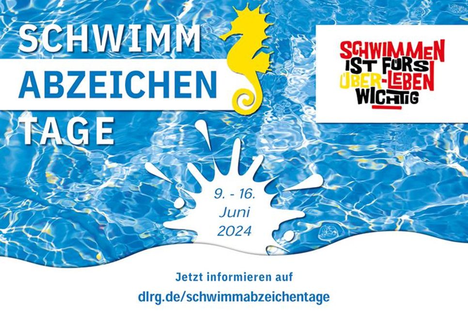 Die Ortsgruppe Lübecker Bucht e.V. der Deutschen Lebens-Rettungs-Gesellschaft (DLRG) lädt zum kostenfreien Schwimm-Check am Sonntag, dem 16. Juni, ins Meerwasserhallenbad Niendorf/Ostsee ein.